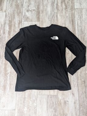 The North Face Men's Long Sleeve Logo Tee - Black